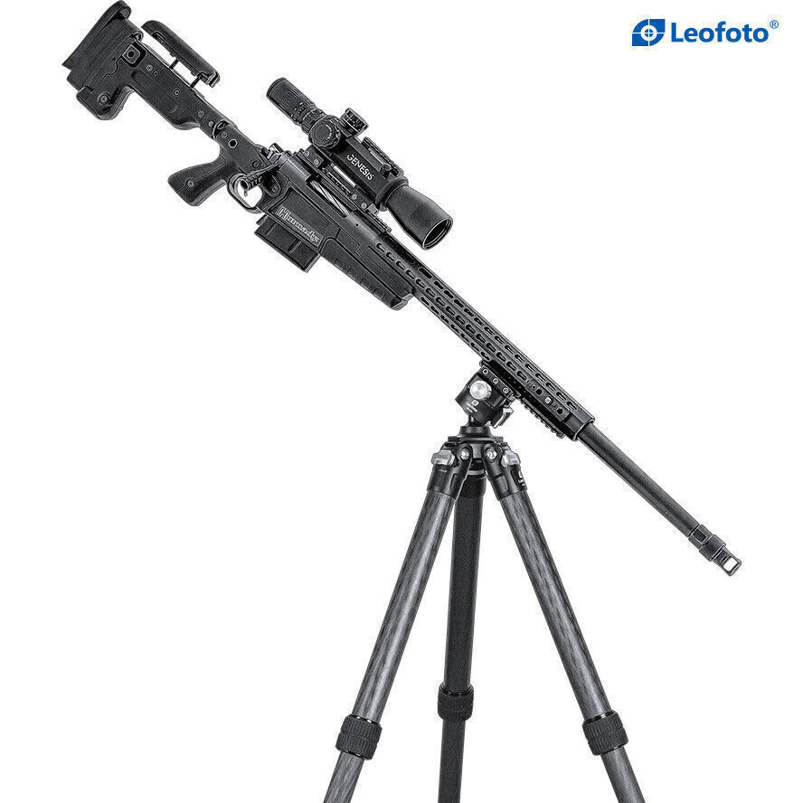 Leofoto SA-324C+MA-30 Rifle Carbon Fiber Tripod Set