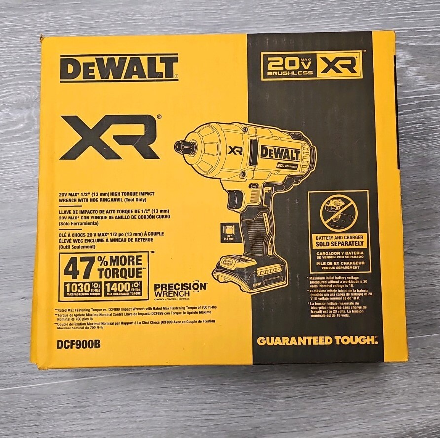 DEWALT DCF900B 20V MAX XR 1/2 inch Impact Wrench Tool Only Pricetronic