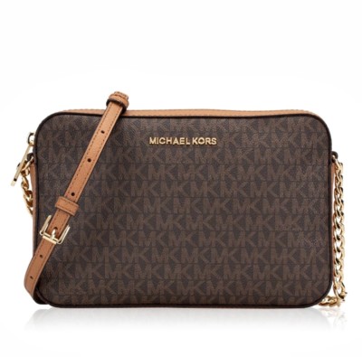 Сумка Michael Kors Сумка через плечо Jet Set Item LG EW Crossbody Коричневая новая