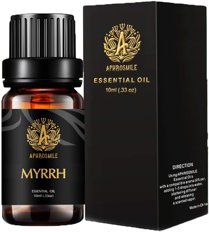 - 100% Pure Myrrh Oil, Organic Therapeutic-grade Aromatherap