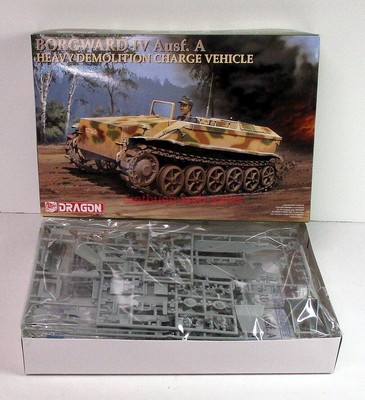 Dragon 6101~1:35~Borgward IV Ausf.A~Heavy Demolition Charge Vehicle~Model Kit~