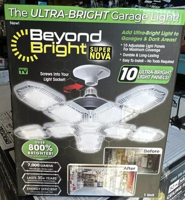 Beyond Bright Super Nova Garage LED Light Ultra-bright Panel