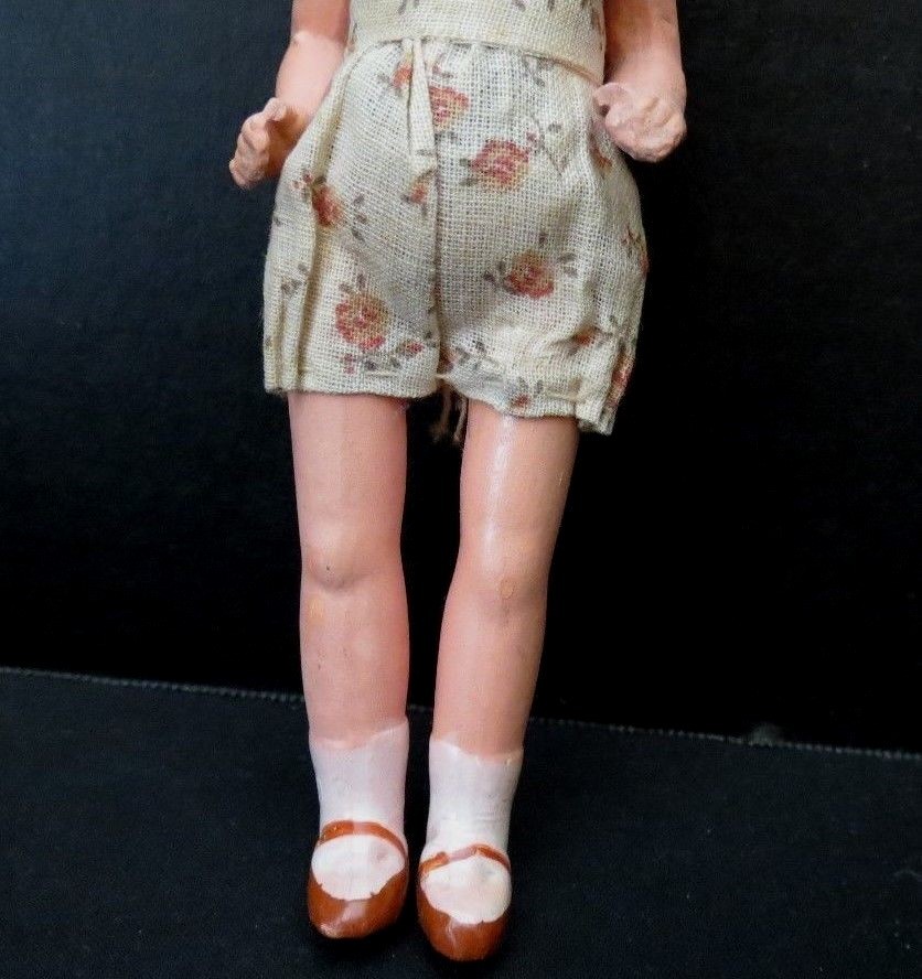 Antique Doll Original Clothes Jointed Arms Hips Japan 6