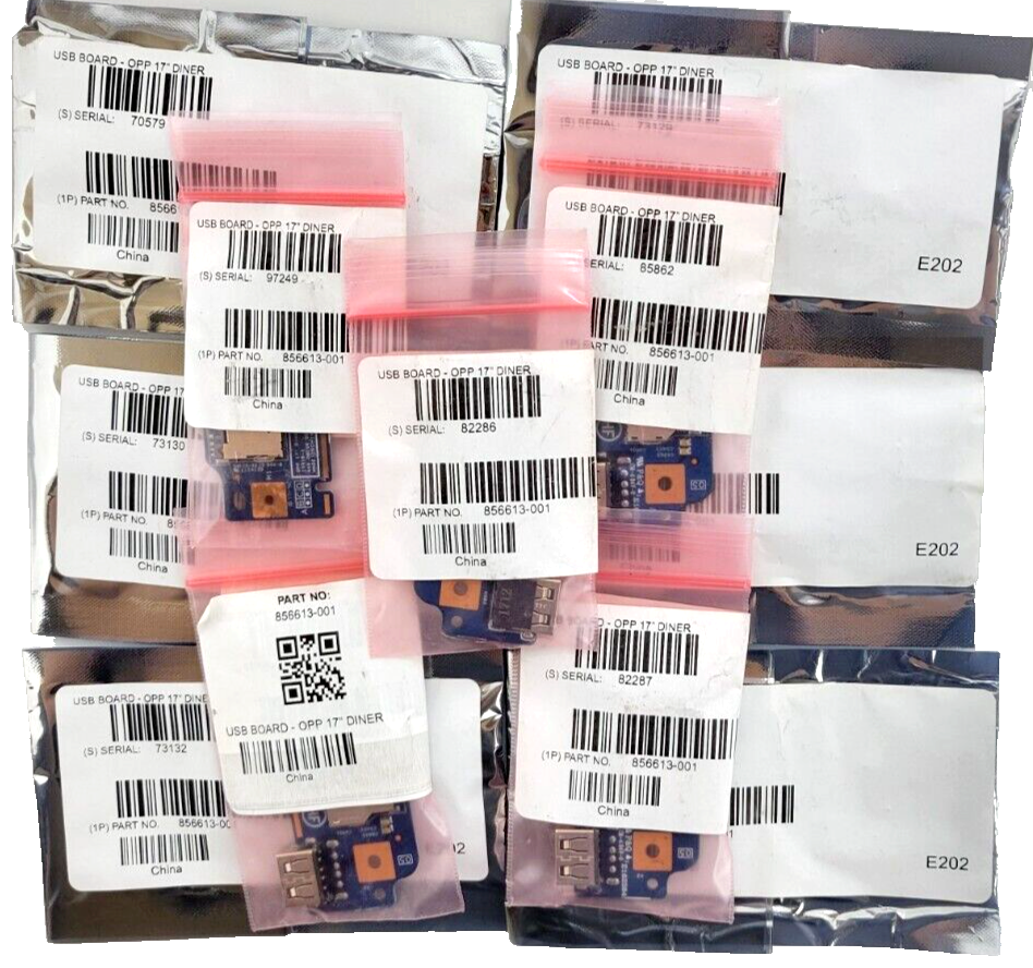 HP 15-AY I/O Board 856613-001 - No Cable - FOR HP 15-AY 15-BA 17-AC LOT  X11 NEW