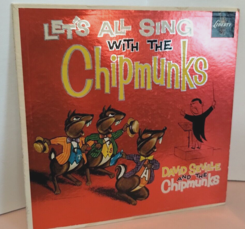 Let's All Sing Along with The Chipmunks 1959 Liberty Records