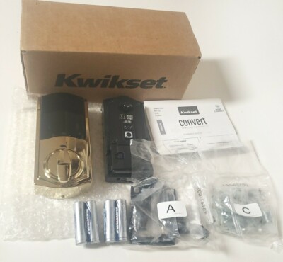 Kwikset 99140-110 Convert Smart Lock Conversion Kit - (Amazon Key Edition)