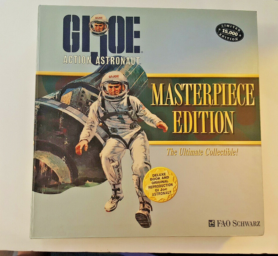 【限定品】ＧＩジョー ACTION ASTRONAUT GI JOE ACTION ASTRONAUT Masterpiece Edition NIB With Book