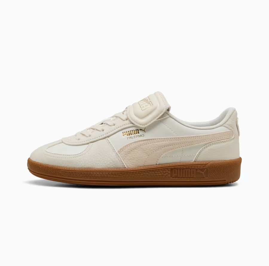 【emmi×PUMA】PALERMO PREMIUM Puma Palermo Premium in Warm White and Cream All Sizes