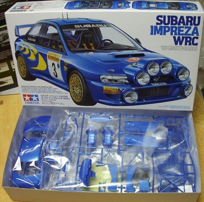 24199 Subaru Impreza WRC ''98 Monte-Carlo Tamiya 1/24 plastic model kit