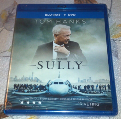 Sully Blu-ray + DVD 2016 Tom Hanks Brand New Sealed Movie