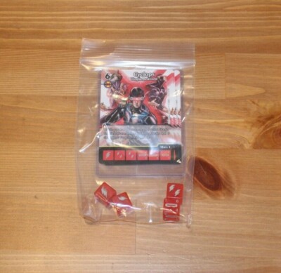 Dice Masters Dark Phoenix Saga * CYCLOPS * RARE Uncommon Set CUR 4 dice