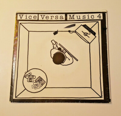 VICE VERSA Music 4 7'' Vinyl UK 1979 RARE PRE ABC Neutron Records PX 1092
