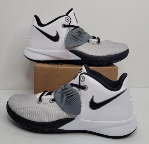 Nike Zoom Kyrie Flytrap 3 III JBY BQ3060-103 White Cool Gray Nike Zoom Kyrie Flytrap 3 III JBY BQ3060-103 White Cool Gray