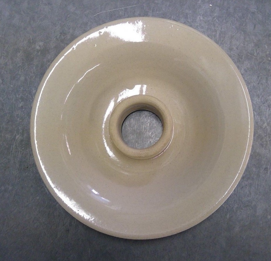 NOS Marshall Pottery No. 3 Butter Churn with Lid and Wood Dasher Included