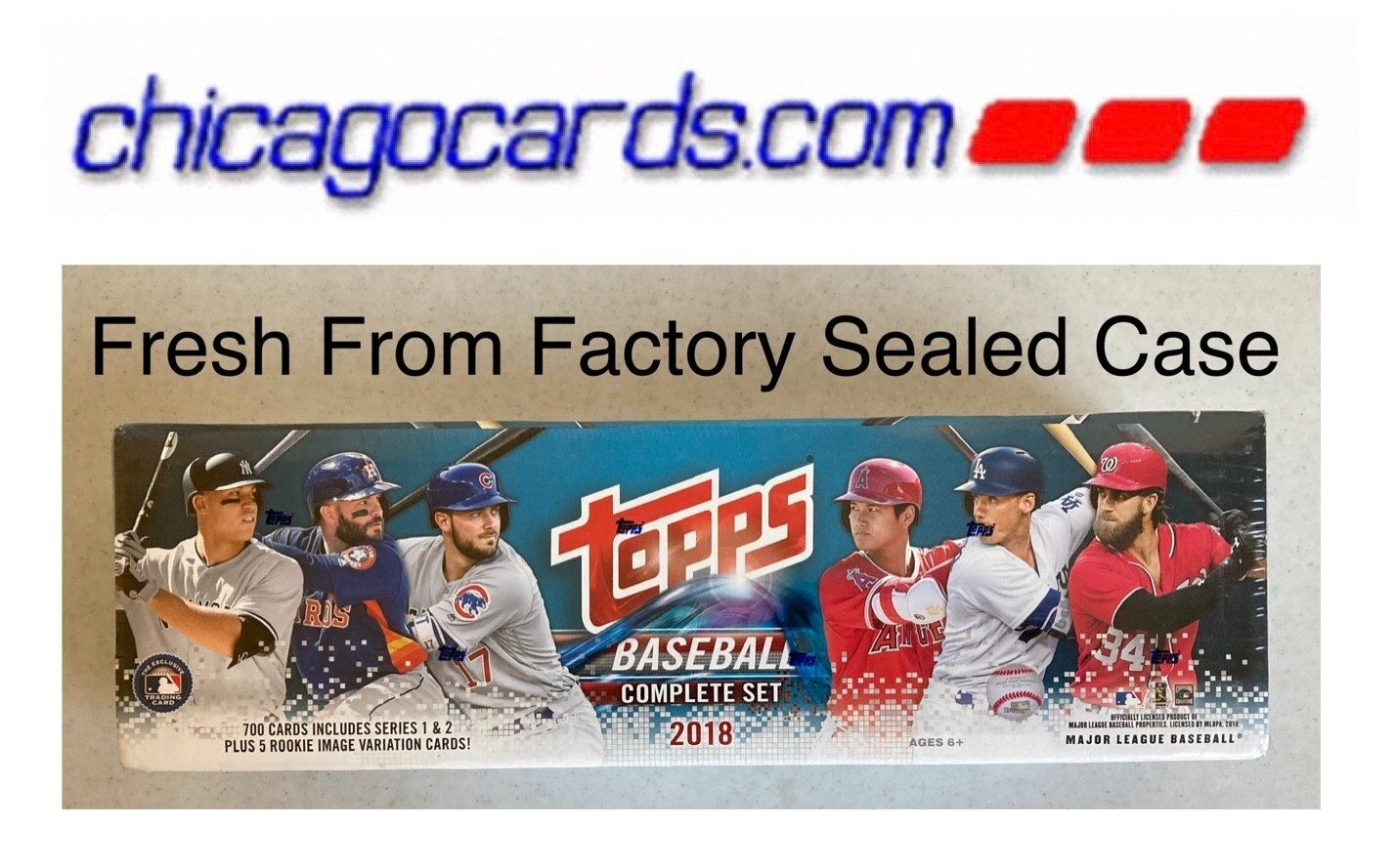 2018 Topps Series 1&2 Complete Factory Sealed Set 700cd +5