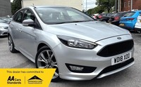 2018 Ford Focus 1.0T EcoBoost ST-Line Euro 6 (s/s) 5dr HATCHBACK Petrol Manual