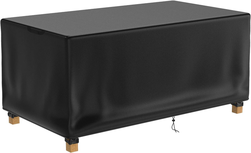 100% Waterproof, 72x47x28 Inch Outdoor Table Cover Rectangular