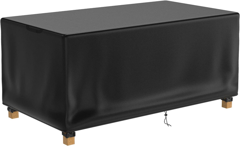 100% Waterproof, 72x47x28 Inch Outdoor Table Cover Rectangular