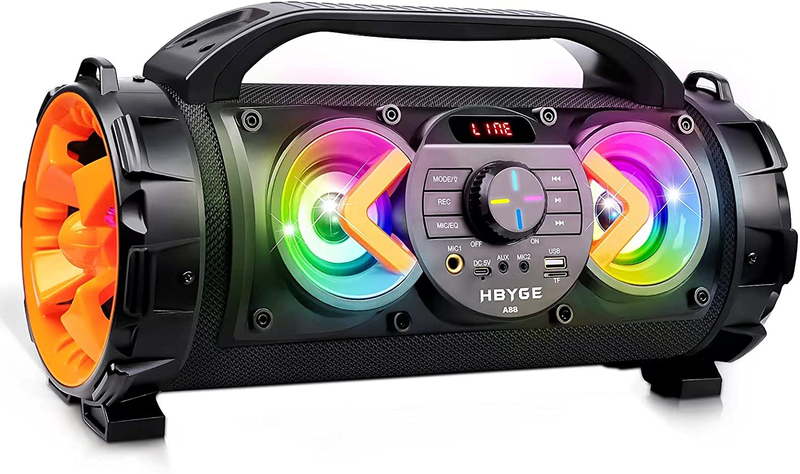 Portable Bluetooth Speaker Color Full Outdoor Wireless 70W Subwoofer with Remote