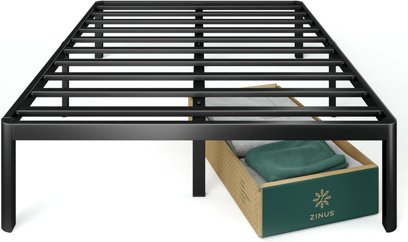 / Steel Slat Support / No Box Spring