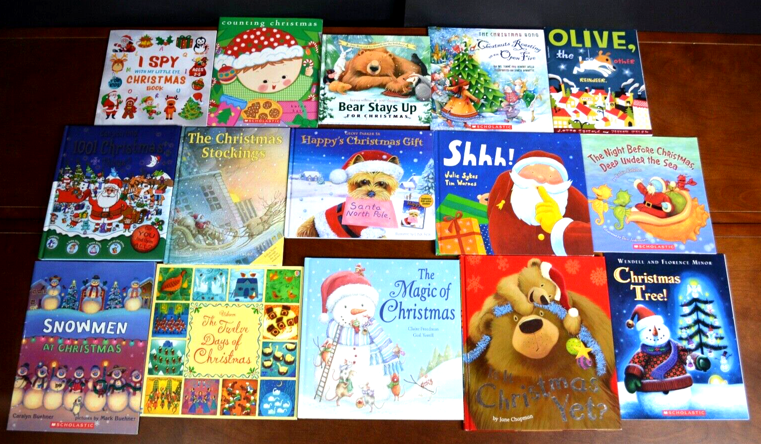 Lot 15 HB/PB Christmas Books Santa Young Kids BOOK-A-DAY Lot 15 HB/PB Christmas Books Santa Young Kids BOOK-A-DAY