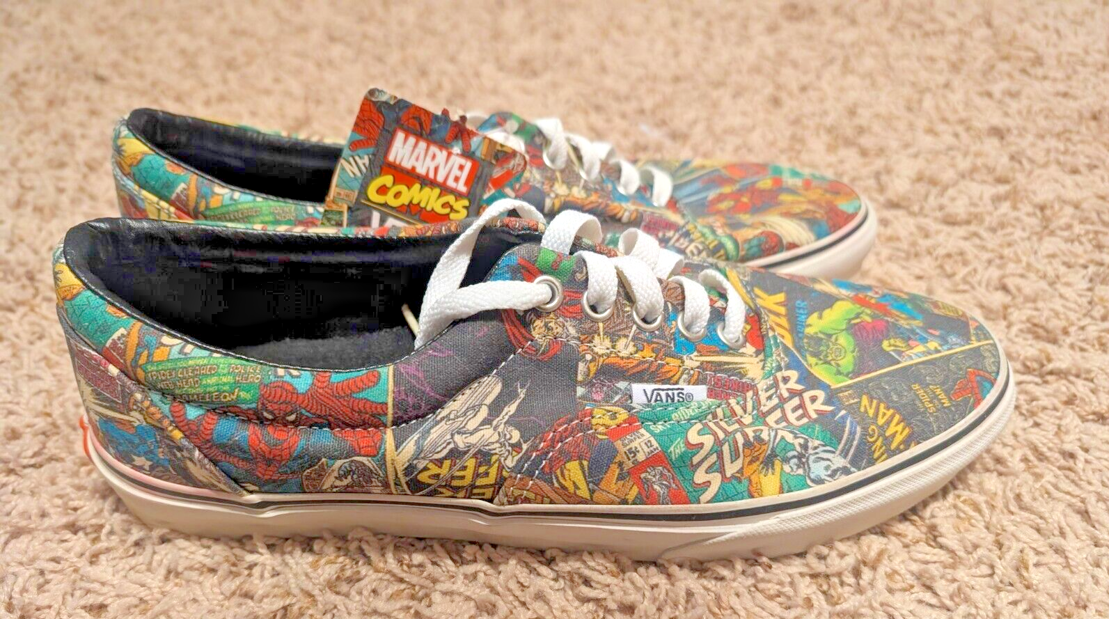 VANS x Marvel Comics Era Comic Book Print Hulk/Spider Iron