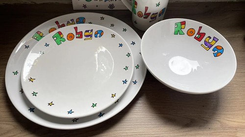 Personalised 2024 dinner plates