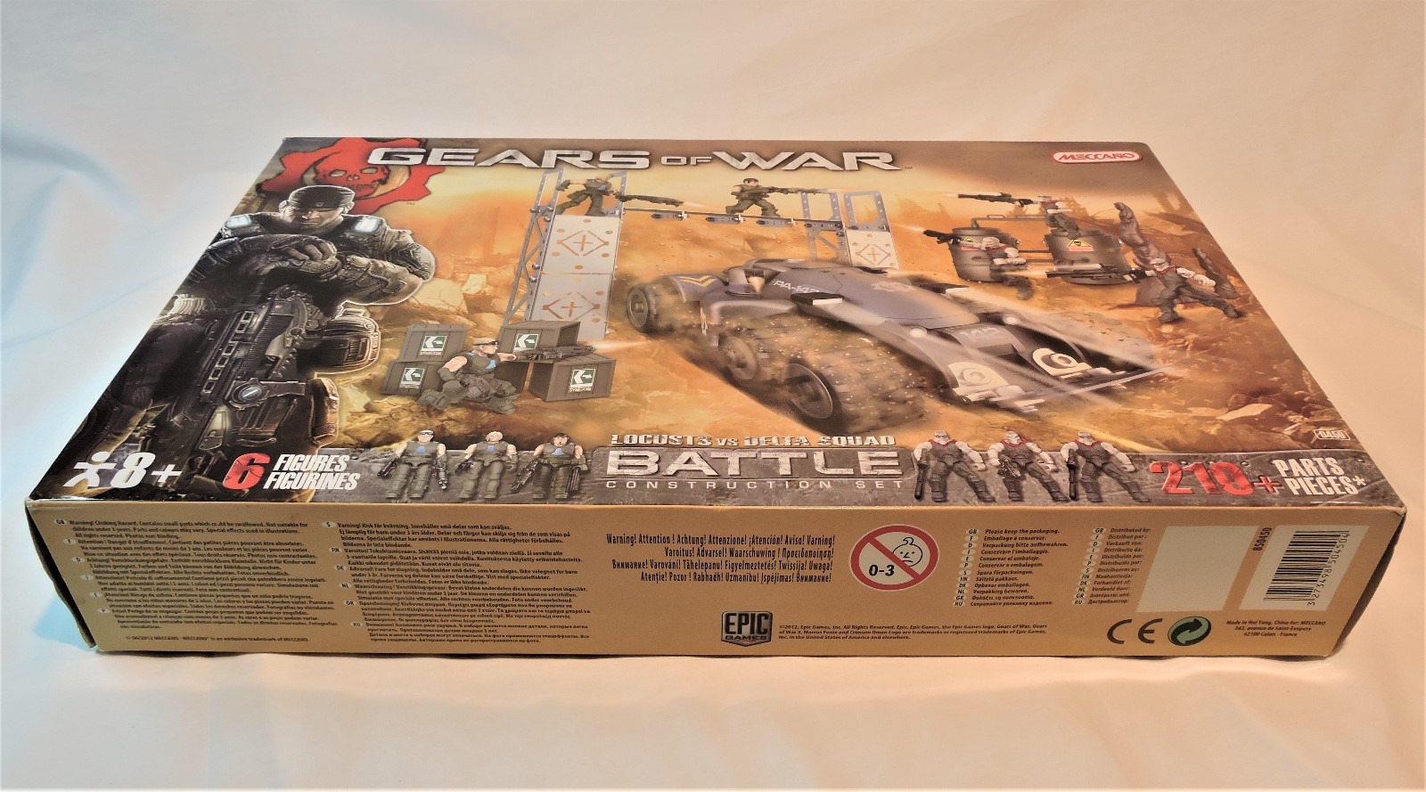 Gears of War Locust vs Delta Squad Battle Construction Set  Sealed