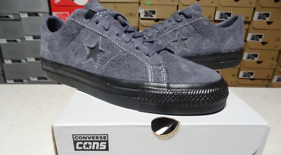NEW Converse One Star Pro Dark Grey Black Casual Sneakers A04610C SZ 9