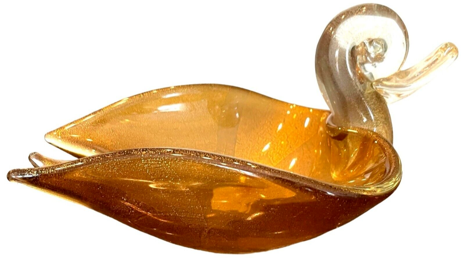 イタリー製　ガラススワン イタリー製 ガラススワン （ALFREDO BARBINI Murano Art Glass