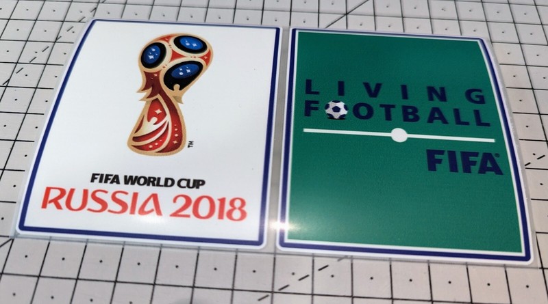 Patch Football Fifa Russie 2018 Badge Finale Coupe Du Monde Ã©Cusson MbappÃ©