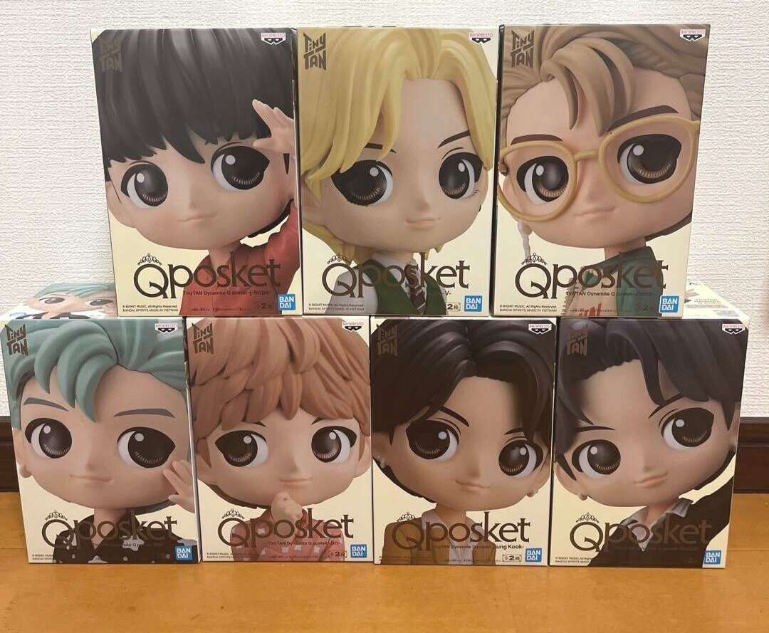 BTS Dynamite Qposket figure A color all 7 types Banpresto