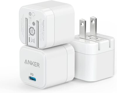 Anker 20W Type C Charger Compact Power Adapter USB-C Fast Charging for iPhone 13