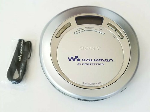 Vintage Sony Walkman D-EJ621 Portable CD Player G Protection Case Logic Kit