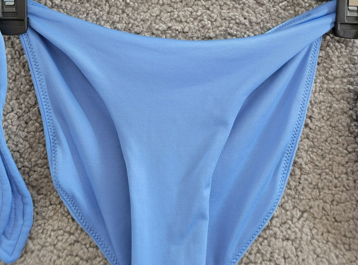 Peixoto Amara Bikini Top & Juliet Bikini Bottom Set Women's M Laz Blue Side Tie - Picture 12 of 23