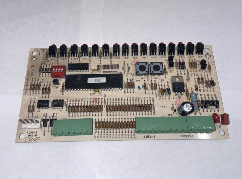 Raypak 601762 Printed Circuit Board 1181-83-1A  , 1181-1