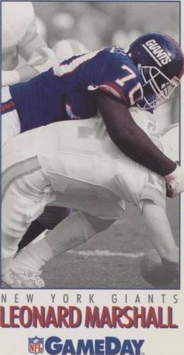 1992 GameDay Leonard Marshall #258