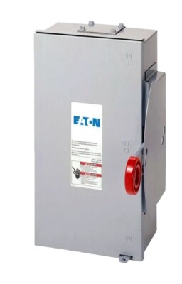 Eaton 100 Amp Outdoor Electrical Double Throw Safety Transfer Switch