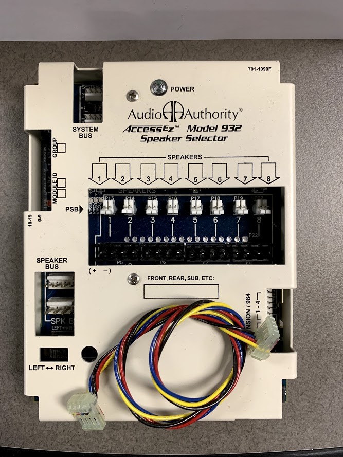Audio Authority Access EZ 932 Speaker Selector