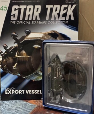 Star Trek Eaglemoss Magazine 45 Malon Export Vessel NEW
