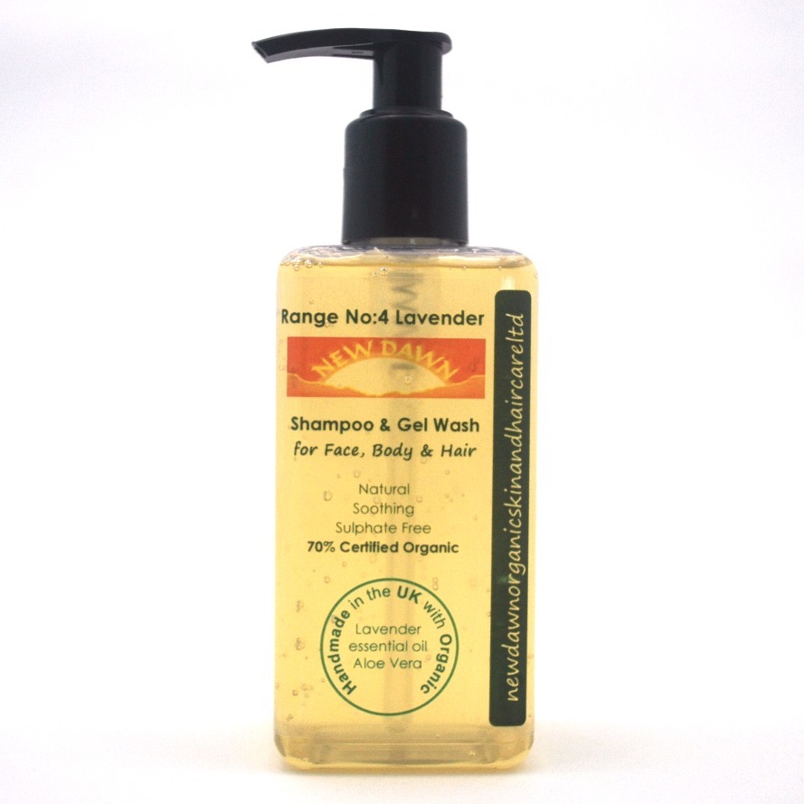 Alopecia Thinning Fine Dry Hair Organic Shampoo For Healthy