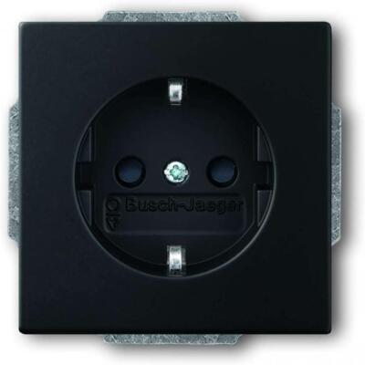 Prise Busch-Jaeger 2CKA002013A5333 - avec protection tactile, plastique, IP20