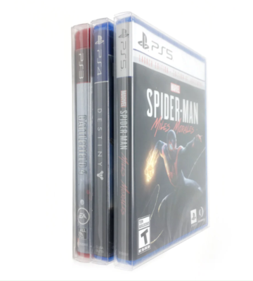PS5 Game BOX PROTECTORS for Playstation PS3 PS4 PS5 Plastic