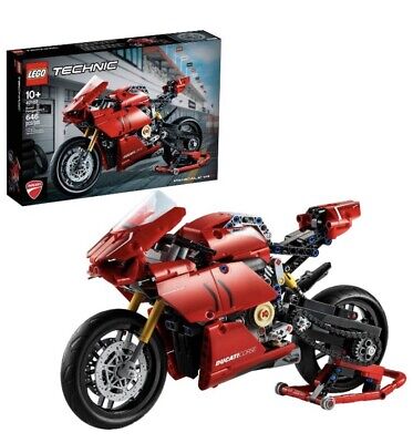LEGO 42107 Technic Ducati Panigale V4 R Building Kit 646 Pcs Motorcycle Model