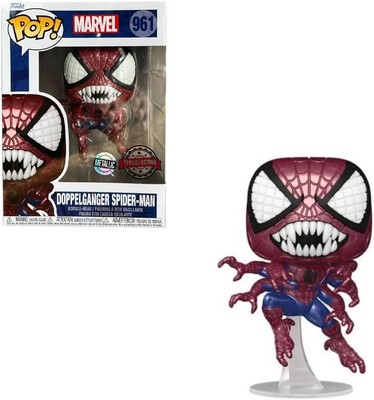 Funko Marvel Pop Doppelganger Spider-Man Vinyl Bobble-Head 2021 L.A. Comic Con 