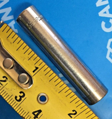 Snap-On STM9 SAE 9/32'' Deep Chrome Socket 1/4 dr 6pt 2''L Canada Good 8/10 T