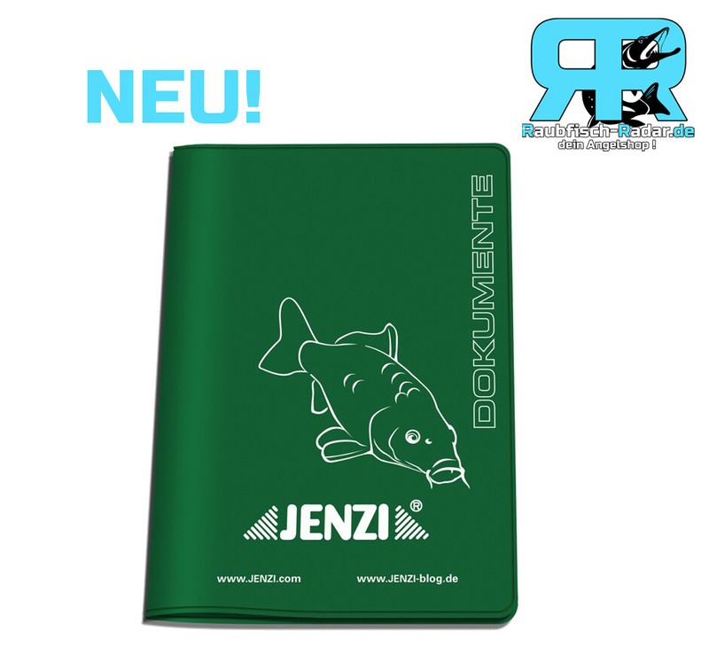 JENZI Angelmappe Ausweismappe für Angelpapiere Angelschein
