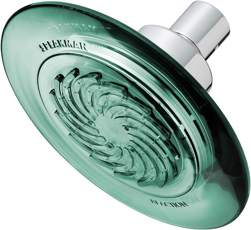 S-4001-E2 Reaction Fixed 2.0 GPM Shower Head, Jade Green
