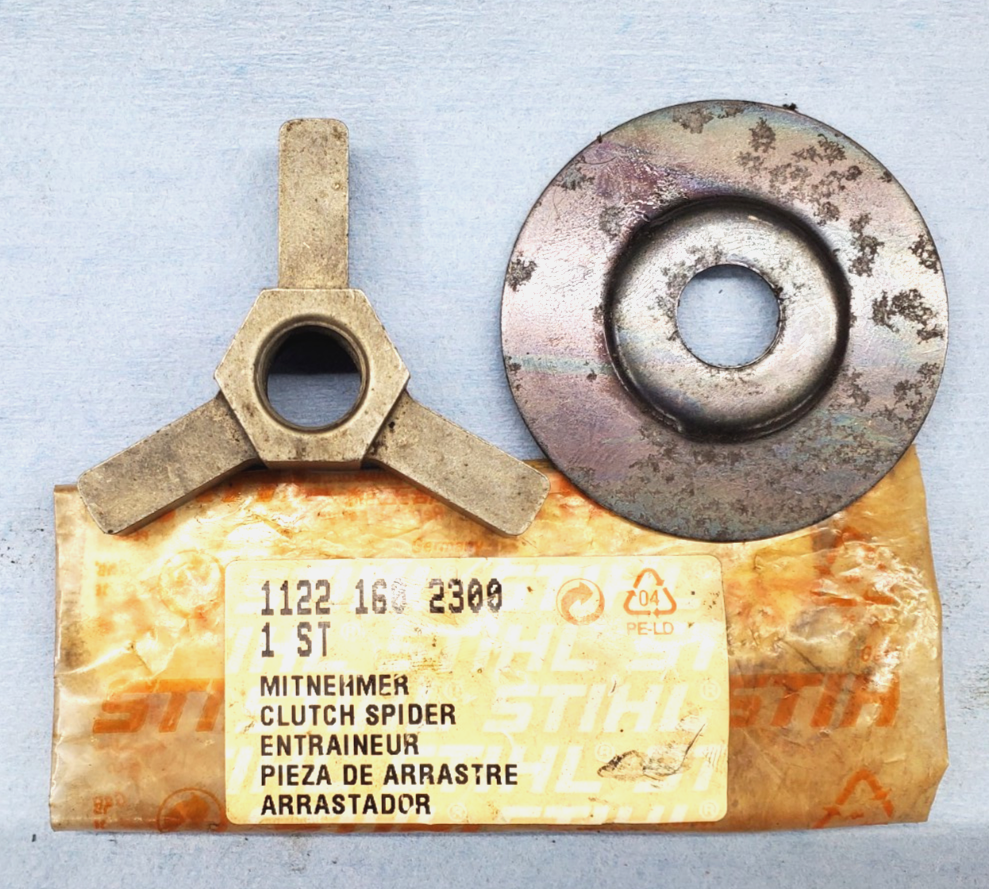 NOS OEM STIHL CLUTCH SPIDER ROTOR WASHER 064 066 MS640 MS660