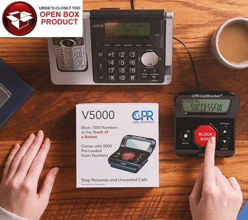 CPR Call Blocker V5000 - Pre-programmed With 5000 Scam Numbers Plus The...